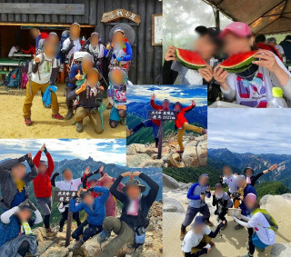 燕岳〜大天井岳〜常念岳〜蝶ヶ岳縦走（パノラマ銀座）小屋泊2泊3日