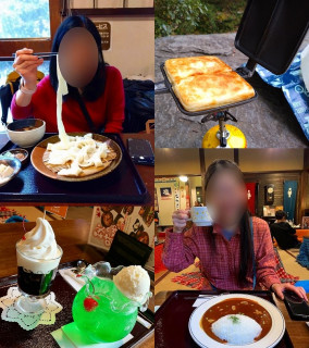 嵐山渓谷と仙元山と玉川温泉とアツアツアップルパイ