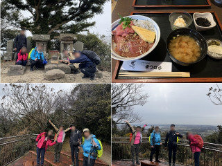 三浦富士と大粒のいちご狩り、さかな料理、温泉も