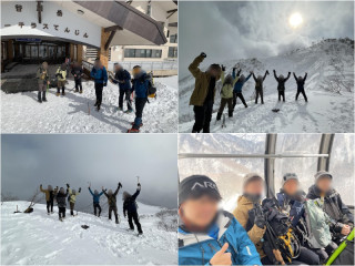 雪上訓練　谷川岳天神平周辺