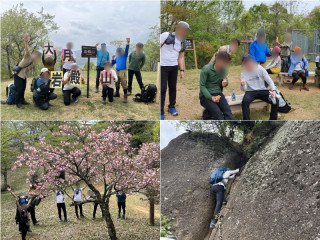 大月岩殿山　岩場鎖場あり