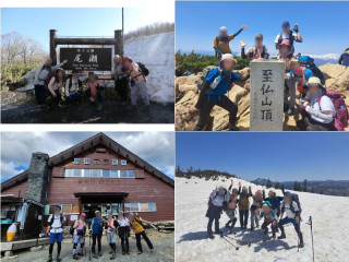 尾瀬至仏山　残雪期