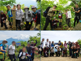 毛無山1500ｍと十二ヶ岳へ　通常コース