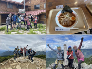 上高地小梨平キャンプと西穂独標