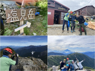 塩見岳3052m(東峰)三伏峠2泊