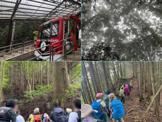 奥多摩・大岳山　サークル中級ロングコース17名参加