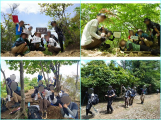 山梨滝子山　寂しょう尾根 慢心厳禁