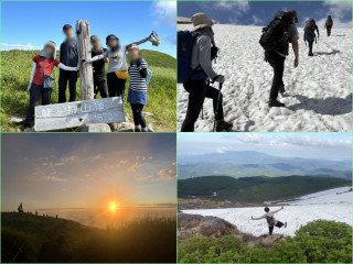 東北山形・月山、山小屋泊、湯殿山1497ｍ