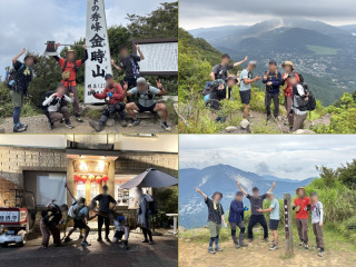 北アルプス奥穂～槍ヶ大キレット縦走中止して箱根金時山とハイカラ中華