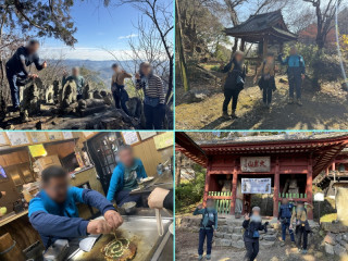 足利行道山〜両崖山ハイキング（栃木県）