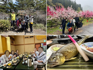 恵那山2191ｍと阿智村花桃観光1泊２日