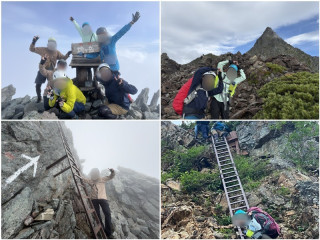 北アルプス表銀座（燕〜大天井〜西岳〜槍縦走）小屋泊4日間