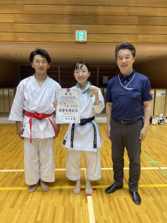 2026/05/06 乙幡美菜さん　優勝🥇おめでとう！