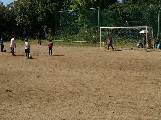 練習再開です。