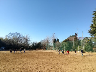 冬の練習風景