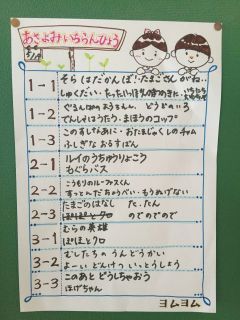 5月19日朝読み一覧