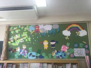 2016年5月装飾『梅雨』