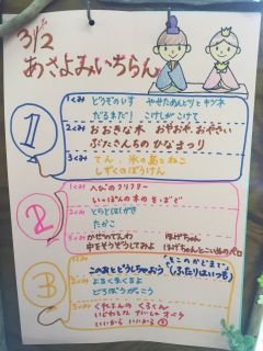 3月2日朝読み一覧