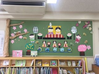 2月装飾ひなまつり