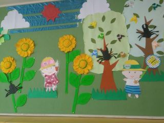 7月の装飾変更(夏)