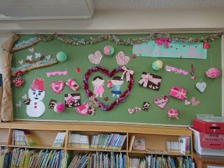 1/17 図書室 装飾変更