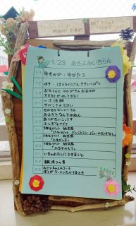 01/23(木)朝読み一覧