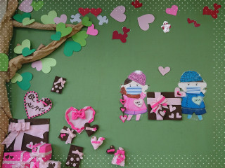 【1/21装飾変更】オニ達だってバレンタイン♥️