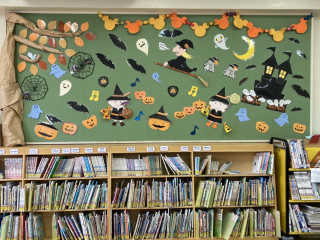 10月7日　装飾変更　ハロウィン