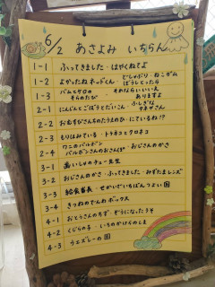 朝読み一覧　６月２日