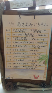 朝読み一覧　７月７日