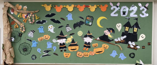 10月の活動報告・黒板装飾紹介