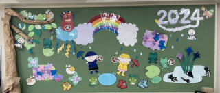 ５・６月の活動報告と黒板装飾