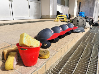 元気に午前練習😊