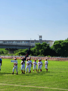 「明生ソフトボール」として井田川杯に出場🎉