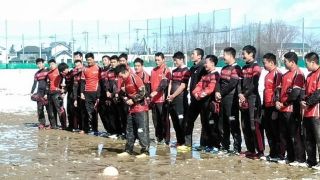 郡山北工業高校ラグビ－部3年生送別試合に参加しました