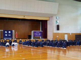 篠ノ井剣友会の合宿に参加させていただきました。