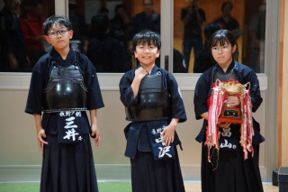 中野市剣道大会壮行会