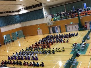 2017/4/29　第14回京都府ドッジボール大会新人戦＠久御山町立総合体育館