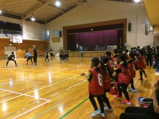 2018/10/21  三輪ウィンドファイヤーズ練習試合