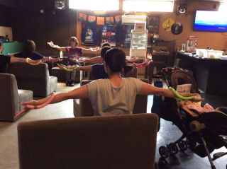 浪漫亭コラボレッスン伸ばしてほぐす体操