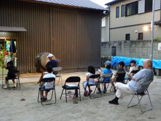 だんじり囃子の練習