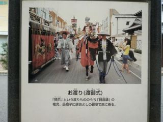 粉河寺縁起の案内№１０（粉河祭り）