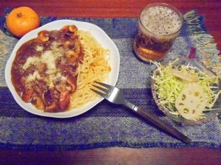 今日の昼食（自作）