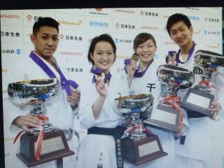 清水希容　全日本空手4連覇