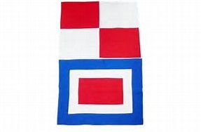 一つ勉強になりました　(国際信号旗U・W旗)