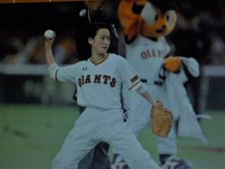 希容ちゃん始球式