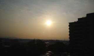 空シリーズ　「朝日＆夕陽」