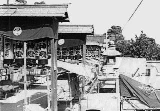 珍しい「提灯屋台」!!