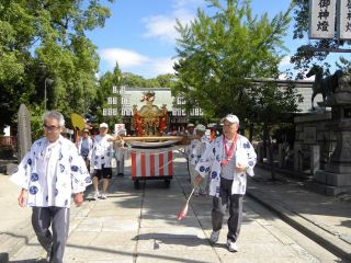 高浜神社夏祭り（子ども神輿巡行）に参加しました