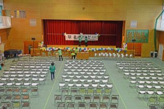 ボランティア活動、敬老のつどい